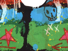 Load image into Gallery viewer, 極美品 ISSEY MIYAKE イッセイミヤケ ハイネックカットソー ノースリーブ MI33FK247 ブラック マルチカラー 中古 4b003190