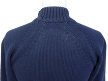 Load image into Gallery viewer, CHRISTIAN DIOR クリスチャンディオール 1947 ニット ブランドロゴ ネイビー ピンク ブルー ベージュ サイズ5A 美品 中古 4b003195