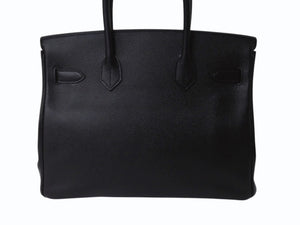 HERMES エルメス BIRKIN バーキン 30 ヴォーエプソン ブラック ゴールド金具 T刻印 2015年製 美品 中古 4b003197