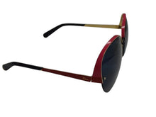 Load image into Gallery viewer, Christian Dior クリスチャンディオール サングラス アイウェア RMU KU サイズ63□16 135 ピンク レッド ブラック ゴールド 美品 中古 4b003202