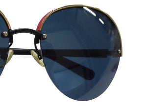 Christian Dior クリスチャンディオール サングラス アイウェア RMU KU サイズ63□16 135 ピンク レッド ブラック ゴールド 美品 中古 4b003202