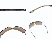 Load image into Gallery viewer, 極美品 Christian Dior クリスチャンディオール DIOR AIR/F シールド サングラス AURFL サイズ115 リムレス ライトブラウン 中古 4b003203