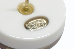 極美品 CHANEL シャネル ピアス 両耳 ココマーク ラウンドボーダー マルチカラー D19C刻印 GP ホワイト クリア マルチカラー 中古 4b003211