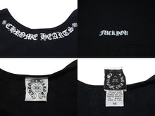 画像をギャラリービューアに読み込む, 極美品 CHROME HEARTS クロムハーツ タンクトップ サイズM オールドクロス CHクロス アーチ FUCK YOU プリント ブラック 中古 4b003228 