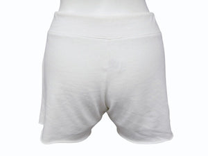 極美品 CHROME HEARTS クロムハーツ スウェットパンツ ショートパンツ サイズS CHプラススクロールラベルロゴ レディース 中古 4b003229 