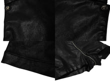 画像をギャラリービューアに読み込む, 極美品 CHROME HEARTS クロムハーツ DAGGER ZIP OVERALLS CRSBLL レザーサロペット オーバーオール サイズS ダガージップ 中古 4b003231 