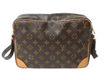 Load image into Gallery viewer, 極美品 LOUIS VUITTON ルイヴィトン ナイル ショルダーバッグ M45244 モノグラム ブラウン PVC レザー ゴールド金具 中古 4b003239