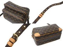 Load image into Gallery viewer, 極美品 LOUIS VUITTON ルイヴィトン ナイル ショルダーバッグ M45244 モノグラム ブラウン PVC レザー ゴールド金具 中古 4b003239