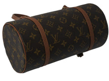 Load image into Gallery viewer, 極美品 LOUIS VUITTON ルイヴィトン パピヨン26 ハンドバッグ M51386 モノグラム PVC レザー ブラウン ゴールド金具 中古 4b003246