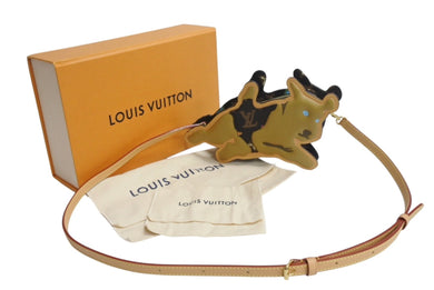 新品同様 LOUIS VUITTON ルイヴィトン タイラーザクリエイター ショルダーバッグ モノグラム ストラップ M83342 ゴールド金具 ブラウン 中古 4b003247