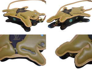 新品同様 LOUIS VUITTON ルイヴィトン タイラーザクリエイター ショルダーバッグ モノグラム ストラップ M83342 ゴールド金具 ブラウン 中古 4b003247