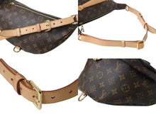 Load image into Gallery viewer, 極美品 LOUIS VUITTON ルイヴィトン バムバッグ ボディバッグ ウエストバッグ M43644 モノグラム ブラウン ゴールド金具 中古 4b003252
