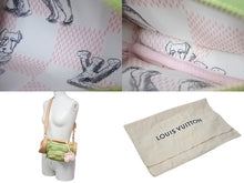 Load image into Gallery viewer, 極美品 LOUIS VUITTON ルイヴィトン ミニ ゴルフバッグ 2WAYバッグ N40635 ダミエ ゴルフキャンバス Tyler,The Creator グリーン 中古 4b003258