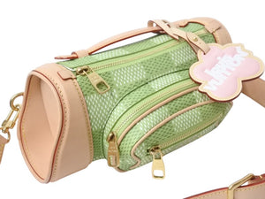 極美品 LOUIS VUITTON ルイヴィトン ミニ ゴルフバッグ 2WAYバッグ N40635 ダミエ ゴルフキャンバス Tyler,The Creator グリーン 中古 4b003258