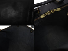 Load image into Gallery viewer, LOUIS VUITTON ルイヴィトン ボストンバッグ トラベルバッグ M42942 キーポル60 ブラック エピレザー ゴールド金具 美品 中古 4b003261
