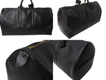 Load image into Gallery viewer, LOUIS VUITTON ルイヴィトン ボストンバッグ トラベルバッグ M42942 キーポル60 ブラック エピレザー ゴールド金具 美品 中古 4b003261