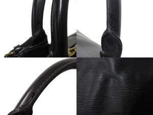 LOUIS VUITTON ルイヴィトン ボストンバッグ トラベルバッグ M42942 キーポル60 ブラック エピレザー ゴールド金具 美品 中古 4b003261