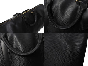 LOUIS VUITTON ルイヴィトン ボストンバッグ トラベルバッグ M42942 キーポル60 ブラック エピレザー ゴールド金具 美品 中古 4b003261