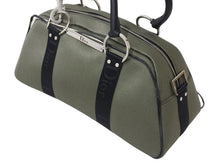 Load image into Gallery viewer, Christian Dior クリスチャンディオール ショルダーバッグ 2way 01-MA-0053 ラインストーン キャンバス カーキ ブラック 良品 中古 4b003262