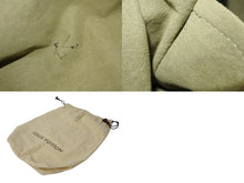 Load image into Gallery viewer, LOUIS VUITTON ルイヴィトン ハンドバッグ デニム ネオスピーディ M95215 モノグラムデニム カーキ ゴールド金具 美品 中古 4b003270