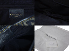 Load image into Gallery viewer, Christian Dior クリスチャンディオール サドルバッグ ワンショルダーバッグ トロッター ネイビー ガリアーノ期 中古 4b003271