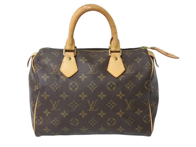 極美品 LOUIS VUITTON ルイヴィトン スピーディー25 ハンドバック M41528 モノグラム PVC レザー 中古 4b003275