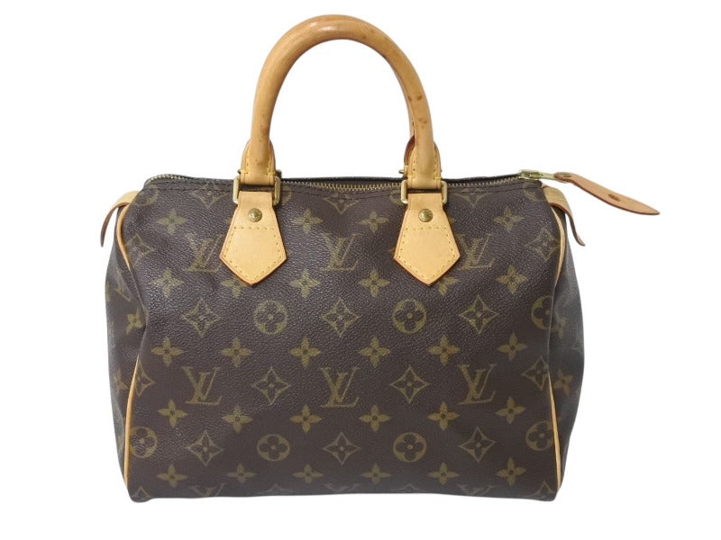 極美品 LOUIS VUITTON ルイヴィトン スピーディー25 ハンドバック M41528 モノグラム PVC レザー 中古 4b003275