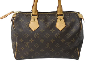 極美品 LOUIS VUITTON ルイヴィトン スピーディー25 ハンドバック M41528 モノグラム PVC レザー 中古 4b003275