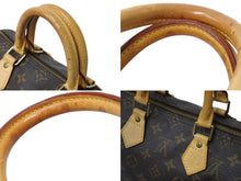 Load image into Gallery viewer, 極美品 LOUIS VUITTON ルイヴィトン スピーディー25 ハンドバック M41528 モノグラム PVC レザー 中古 4b003275