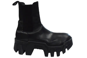 BALENCIAGA バレンシアガ Bulldozer チェルシーブーツ ブラック マットスムースカーフスキン 693968 サイズ43 美品 中古 4b003276