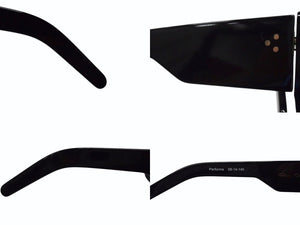 RICK OWENS リックオウエンス Peforma パフォーマ サングラス アイウェア JAPAN製 アセテート ブラック 美品 中古 4b003277
