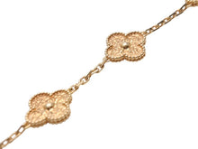 Load image into Gallery viewer, 極美品 ヴァンクリーフ&amp;アーペル ヴィンテージアルハンブラ 5モチーフ ブレスレット 750 YG イエローゴールド VCARO1IE00 中古 4b003281