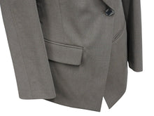 Load image into Gallery viewer, 新品未使用 HERMES エルメス テーラードジャケット ダブル 4E0230DE サイズ34 セリエボタン ウール グレージュ 中古 4b003286
