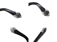 Load image into Gallery viewer, CHROME HEARTS クロムハーツ shaker 2 シェイカー2 サングラス シルバー925 CHプラス ホースシュー ブラック ブラウン 美品 中古 4b000334