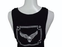 画像をギャラリービューアに読み込む, 極美品 CHROME HEARTS クロムハーツ タンクトップ ノースリーブ サイズM FOTI フォティ スカルプリント ブラック 中古 4b003345 