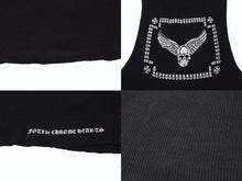 画像をギャラリービューアに読み込む, 極美品 CHROME HEARTS クロムハーツ タンクトップ ノースリーブ サイズM FOTI フォティ スカルプリント ブラック 中古 4b003345 