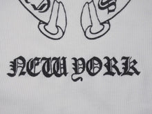 Load image into Gallery viewer, CHROME HEARTS クロムハーツ タンクトップ サイズM CHクロス ホースシュー プリント NEW YORK ホワイト 美品 中古 4b003347
