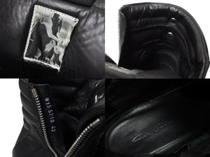 CHROME HEARTS クロムハーツ × RICK OWENS リックオウエンス ジオバスケットバスケットボール W15 5710 サイズ42 ダガー CHクロス 美品 中古 4b003355 