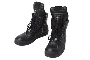 CHROME HEARTS クロムハーツ × RICK OWENS リックオウエンス ジオバスケットバスケットボール W15 5710 サイズ42 ダガー CHクロス 美品 中古 4b003355 