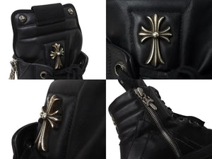 CHROME HEARTS クロムハーツ × RICK OWENS リックオウエンス ジオバスケットバスケットボール W15 5710 サイズ42 ダガー CHクロス 美品 中古 4b003355 
