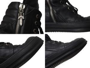 CHROME HEARTS クロムハーツ × RICK OWENS リックオウエンス ジオバスケットバスケットボール W15 5710 サイズ42 ダガー CHクロス 美品 中古 4b003355 