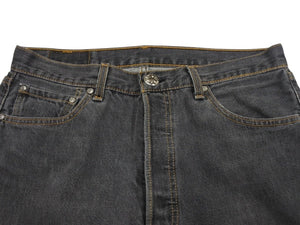未使用 CHROME HEARTS クロムハーツ デニムパンツ ジーンズ サイズ33 Levi's リーバイス 501 クロスボール グレー 中古 4b003356 