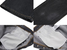 画像をギャラリービューアに読み込む, 未使用 CHROME HEARTS クロムハーツ デニムパンツ ジーンズ サイズ33 Levi&#39;s リーバイス 501 クロスボール グレー 中古 4b003356 
