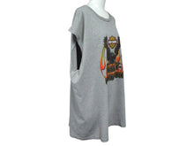 Load image into Gallery viewer, HARLEY DAVIDSON ハーレーダビッドソン ノースリーブTシャツ COLONIAL グレー ブラウン レッド イエロー サイズ2XL 美品 中古 4b003370