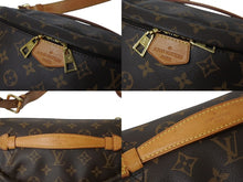 Load image into Gallery viewer, LOUIS VUITTON ルイヴィトン ボディバッグ M43644 バムバッグ ブラウン モノグラムキャンバス 美品 中古 4b003375