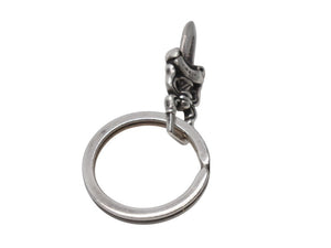 CHROME HEARTS クロムハーツ 約ダガー スプリットキーリング キーホルダー チャーム 重量10.9g シルバー925 良品 中古 4b003385 