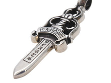 画像をギャラリービューアに読み込む, 極美品 CHROME HEARTS クロムハーツ ラージ ダガー ラージ ダガー ペンダント チャーム 重量約38.1g.925刻印 シルバー925 中古 4b003387 