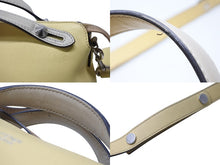 Load image into Gallery viewer, FENDI フェンディ バイザウェイ ミディアム ハンドバッグ ショルダーバッグ 2WAY 8BL124 レザー イエロー シルバー金具 良品 中古 4b003392