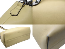 Load image into Gallery viewer, FENDI フェンディ バイザウェイ ミディアム ハンドバッグ ショルダーバッグ 2WAY 8BL124 レザー イエロー シルバー金具 良品 中古 4b003392