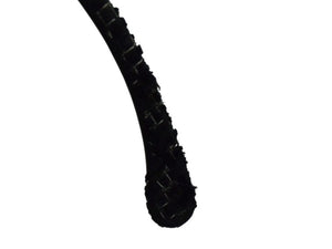 CHANEL シャネル ツイード サングラス ブラック プラスチック アイウェア ココマーク 小物 56☐17 5241 シルバー金具 美品 中古 4b003395